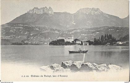 Duingt - Château de Duingt, Lac d'Annecy