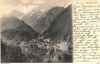 Carte Postale ancienne de EAUX BONNES