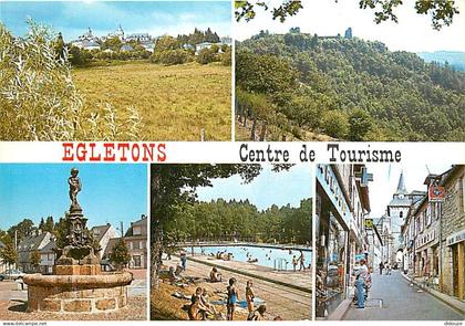 19 - Egletons - Multivues - CPM - Voir Scans Recto-Verso