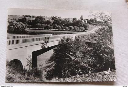 Cpm 1964, Elliant, le pont sur le Jet, Finistère 29