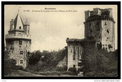 56 Elven ELVEN - Forteresse de Largouët (ou tour d'Elven) du XVè siècle chateau donjon D56D K56053K C56053C RH004558