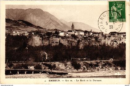 CPA EMBRUN - Le Rock et la Durance (112847)