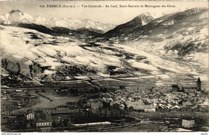 CPA EMBRUN - Vue générale - au fond (112846)