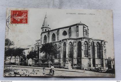 Cpa 1908, Ennezat, l'église, Puy de Dôme 63