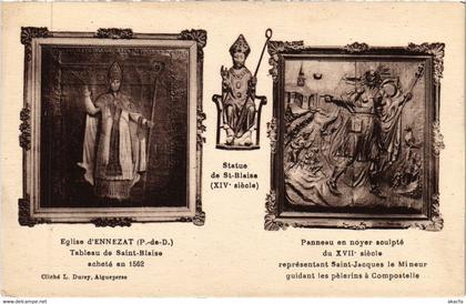 CPA ENNEZAT Eglise d'Ennezat - Artworks (1256354)