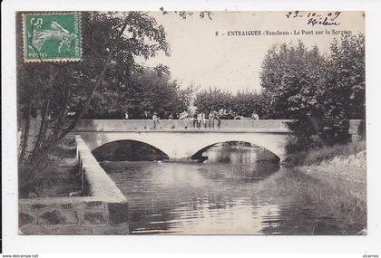 CPA 84 ENTRAIGUES Le pont sur la Sorgue