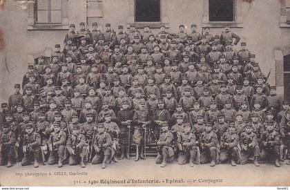 EPINAL : (88)  149° Régiment d'Infanterie. Epinal 1er Compagnie