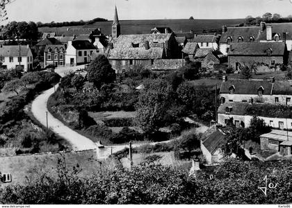 ergué gabéric * vue générale du bourg * village