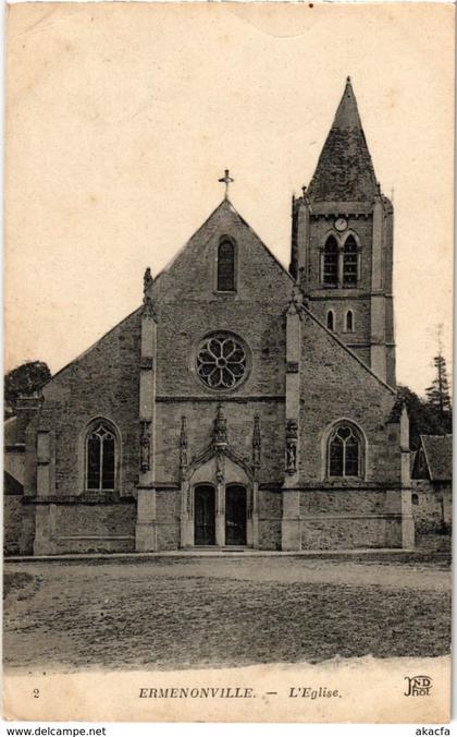 CPA Ermenonville - L'Eglise (1032246)