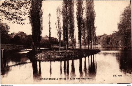 CPA Ermenonville - L'Ile des Peupliers (1032255)