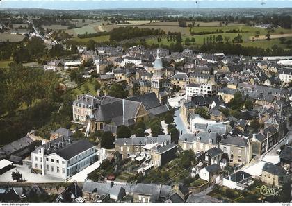 CPSM Ernée vue générale aérienne