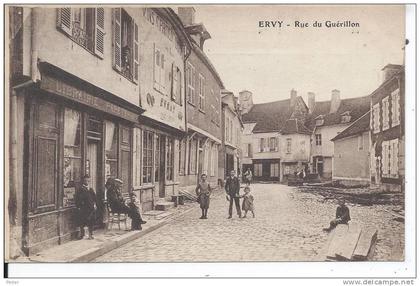 ERVY LE CHATEL - rue du Guérillon