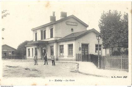 CPA Esbly La Gare