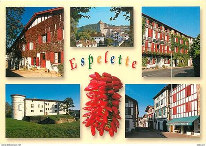 64 - Espelette - Multivues - Piment - CPM - Voir Scans Recto-Verso