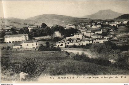 CPA ESPELETTE Village Coquet - Vue Generale (1163764)