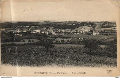 CPA ESPELETTE Vue Generale (1163633)