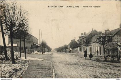 CPA ESTREES-SAINT-DENIS Route de Flandre (1207690)