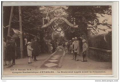 ETABLES-SUR-MER. - Congrès eucharistique - boulevard Legris...