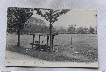 Etretat, le jardin public, Seine Maritime 76