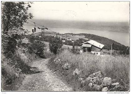 CPSM Evians-les-Bains le télésiège de Thollon