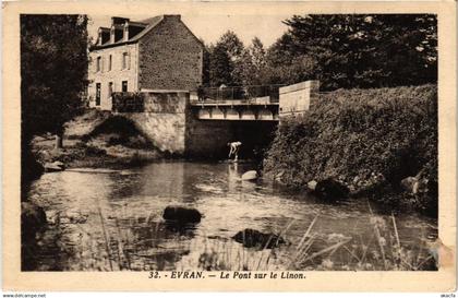 CPA EVRAN Le Pont sur le Linon (1294860)