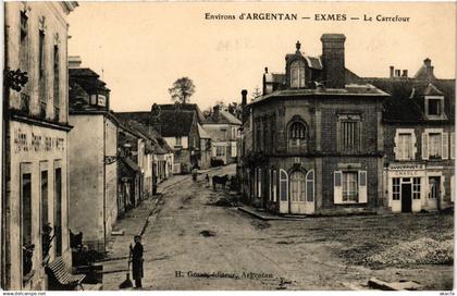 CPA Env. d'ARGENTAN - Exmes - Le Carrefour (355951)