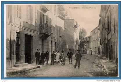 13 - EYGUIERES --  Rue des Platanes