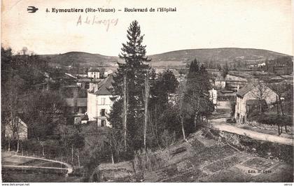 Carte Postale  ANCIENNE de   EYMOUTIERS - Bd de l'Hopital