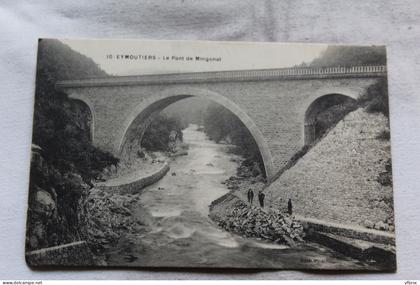 Cpa 1913, Eymoutiers, le pont de Mingonat, Haute Vienne 87