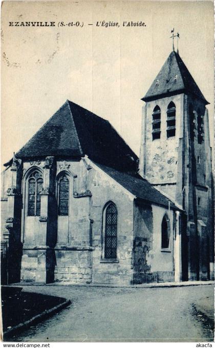 CPA Ezanville L'Eglise, l'Abside FRANCE (1309613)