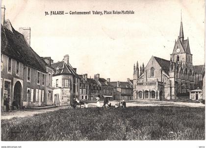 Carte POSTALE  Ancienne  de  FALAISE - Cantonnement Valéry