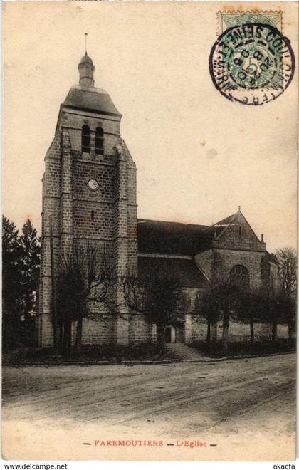 CPA FAREMOUTIERS l'Eglise (1272694)