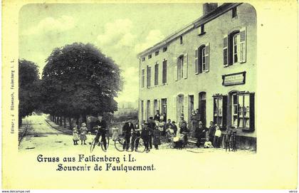 Carte postale ancienne de FAULQUEMONT (FALKENBERG)