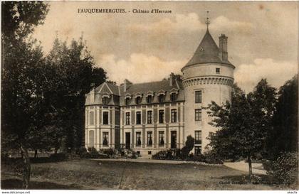 CPA AK FAUQUEMBERGUES Chateau d'Hervare (413962)