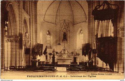 CPA Fauquembergues Eglise interieur (1278731)