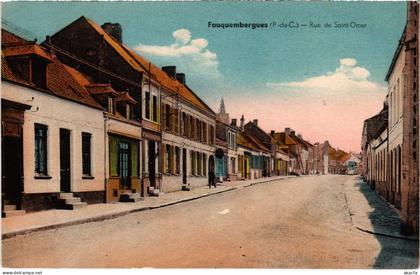 CPA Fauquembergues Rue de St-Omer (1278722)