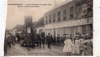 FAUQUEMBERGUES CORTEGE HISTORIQUE DE JEANNE D'ARC CHAR DE JEANNE PRISONNIERE