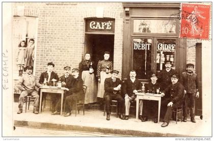 76 - FECAMP - Café  Débit  Cidre.