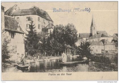 Carte Postale Ancienne de FENETRANGE-partie an der Saar