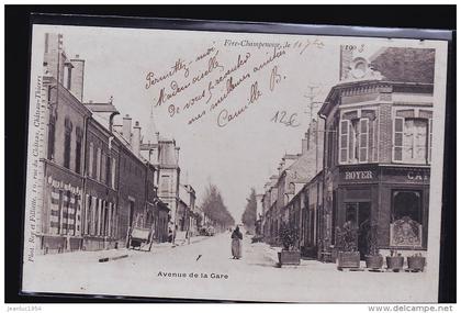 FERE CHAMPENOISE AVENUE DE LA GARE 1902