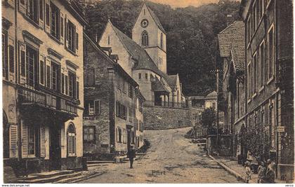 Carte postale ancienne de PFIRT ( FERRETTE)