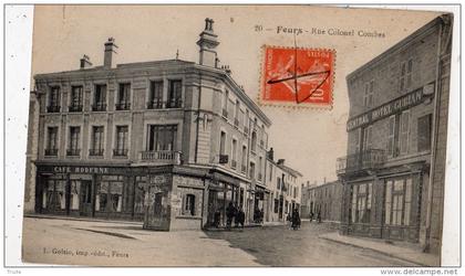 FEURS RUE COLONEL COMBES (COMMERCES)