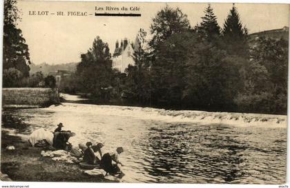 CPA FIGEAC-Les Rives du Cele (261780)