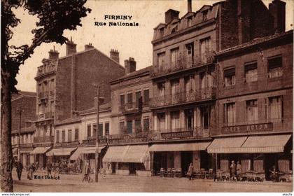 CPA Firminy- Rue Nationale FRANCE (907059)