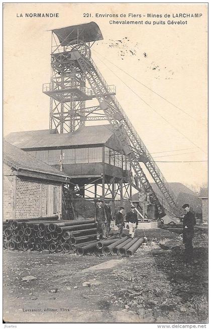 61 - Environs de FLERS - Mines de Larchamp