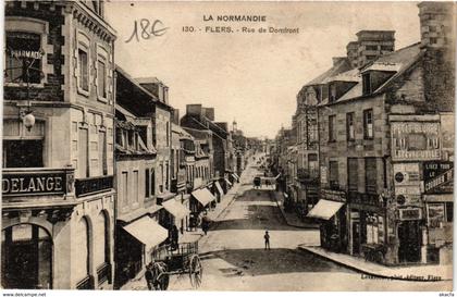 CPA FLERS Rue de Domfront (868656)