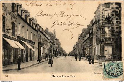 CPA FLERS Rue de Paris (868652)