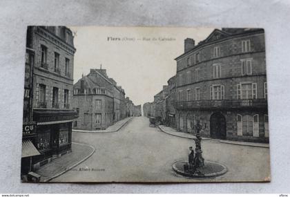 M310, Cpa 1916, Flers, rue du Calvados 14