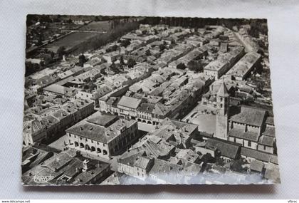 Cpm, Fleurance, vue panoramique aérienne, Gers 32