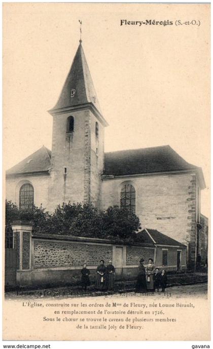 91 FLEURY-MEROGIS - L'église